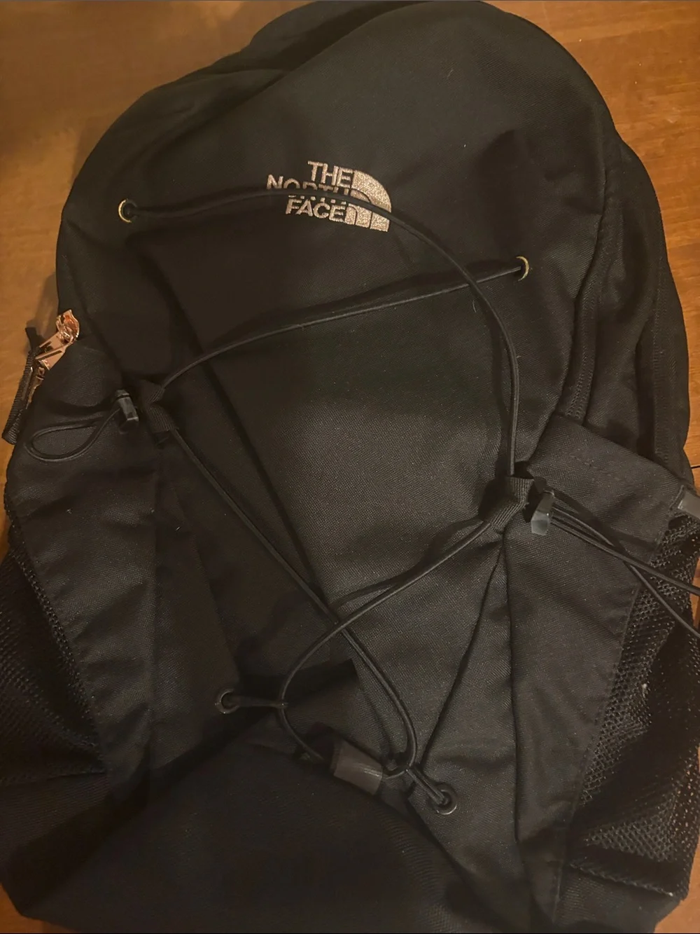 The North Face Black Kids Daypack with Front Bungee